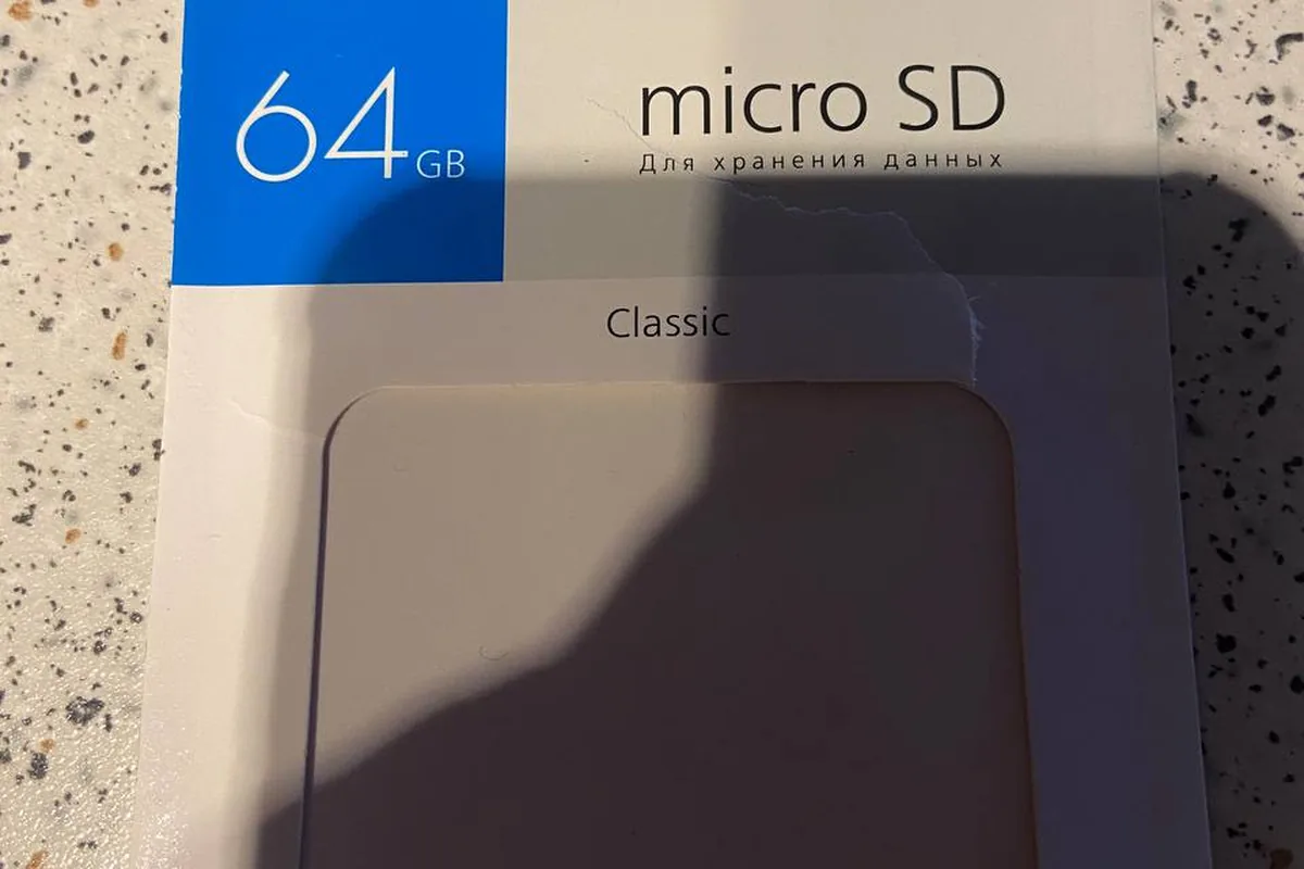 Карта памяти microSD 64 ГБ для регистратора Exeed LX