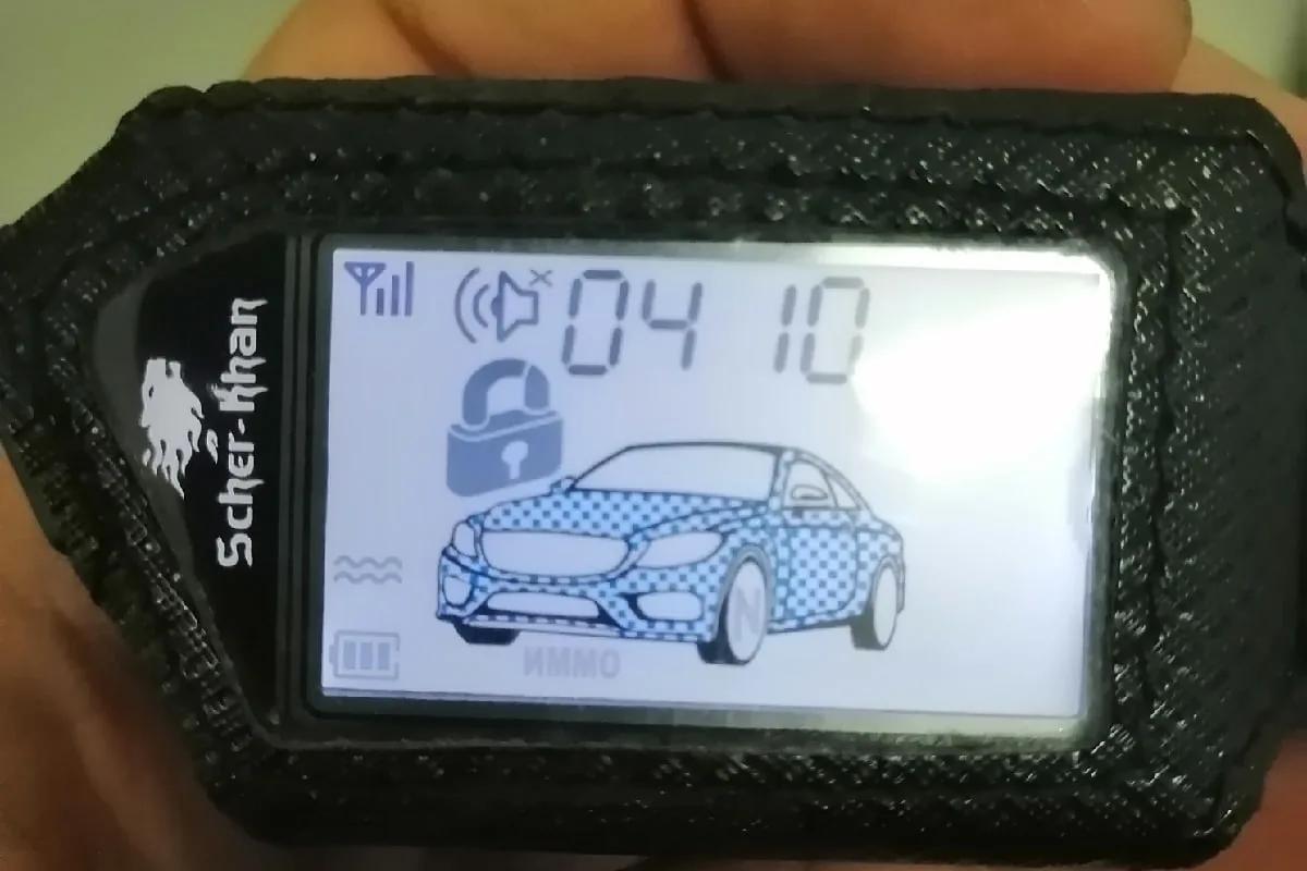 Брелок сигнализации Scher-Khan на Renault Logan 2