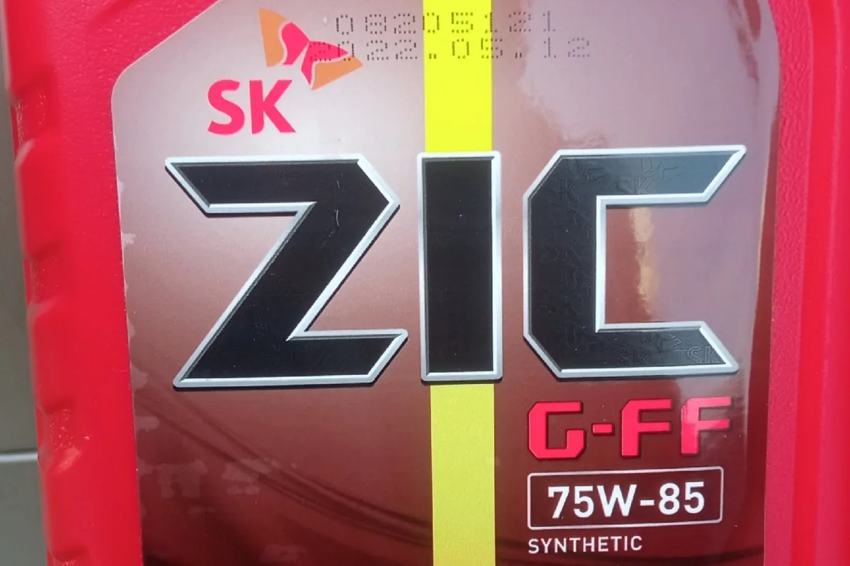 Масло ZIC G-FF 75W-85 для механики Renault Logan 2