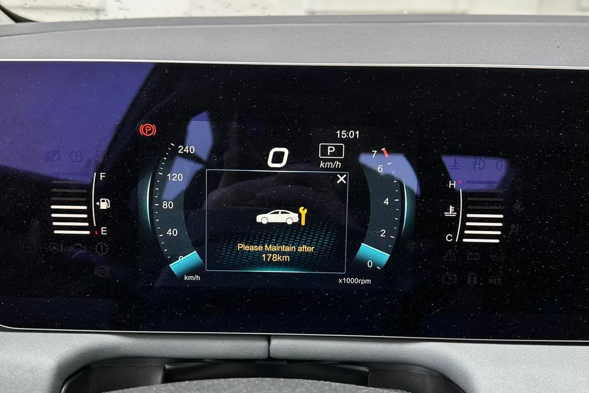 Сообщение Please Maintain after 178km