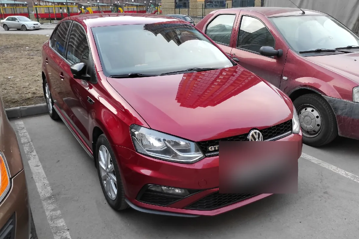 Volkswagen Polo седан GT рестайлинг с коробкой DSG