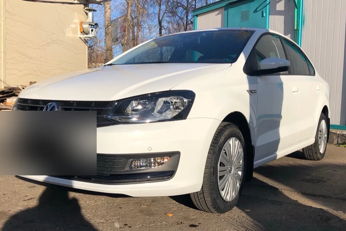 Volkswagen Polo седан 2018 года с мотором 90 л. с.