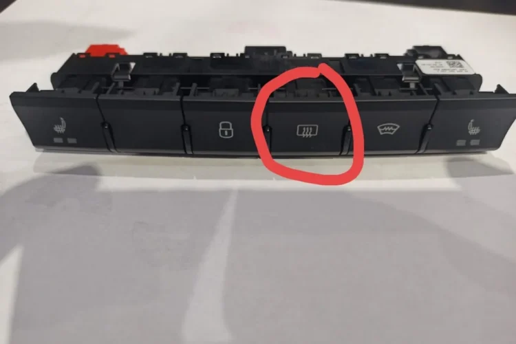 Блок кнопок обогревов Volkswagen Polo лифтбек