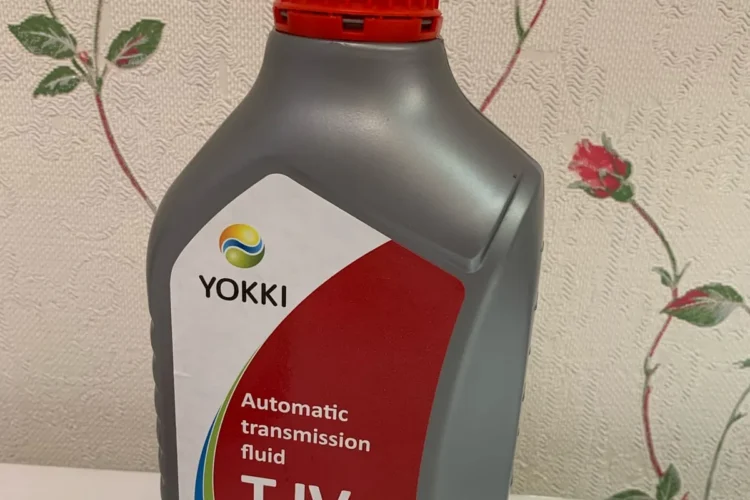 Литровая бутылка ATF Yokki T-IV для АКПП Volkswagen Polo