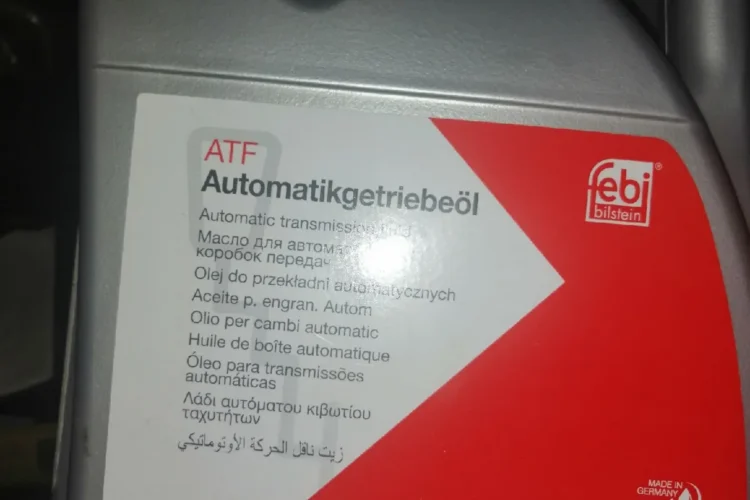 Канистра ATF Febi 5 л для замены масла в АКПП