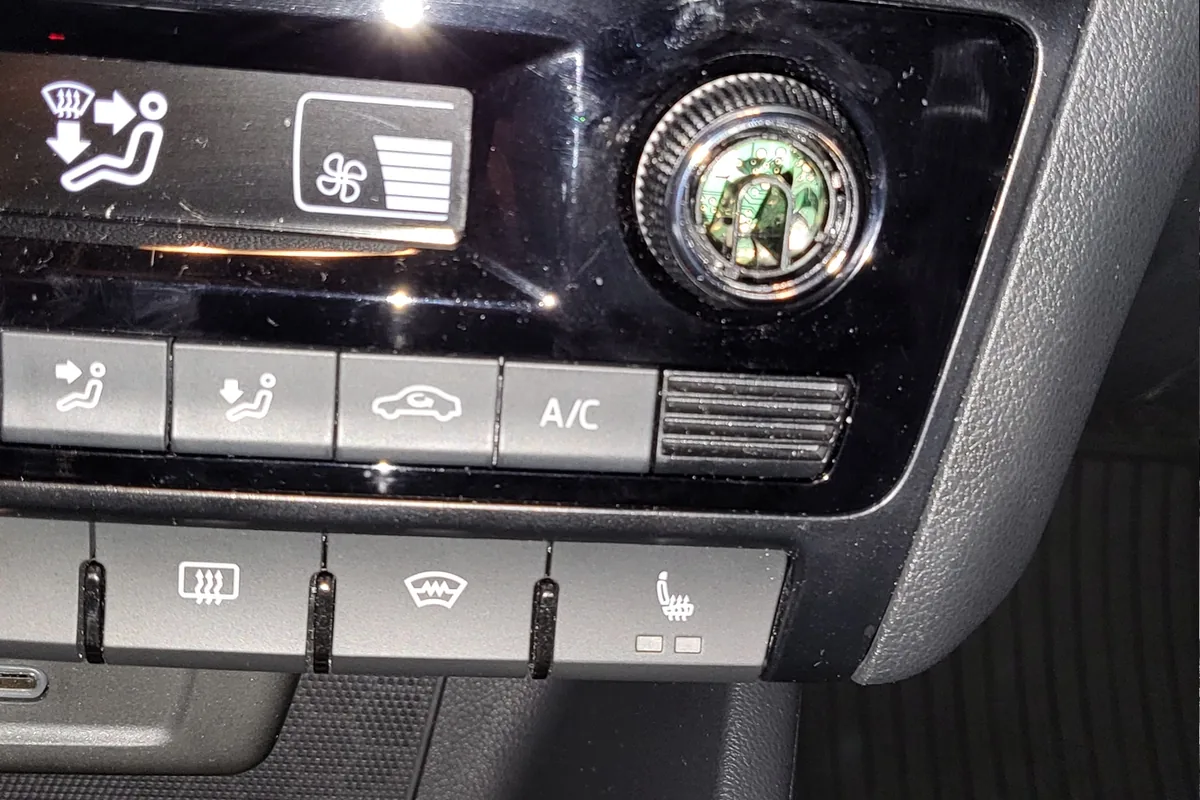 Блок климат-контроля Volkswagen Polo лифтбек без накладки рычага