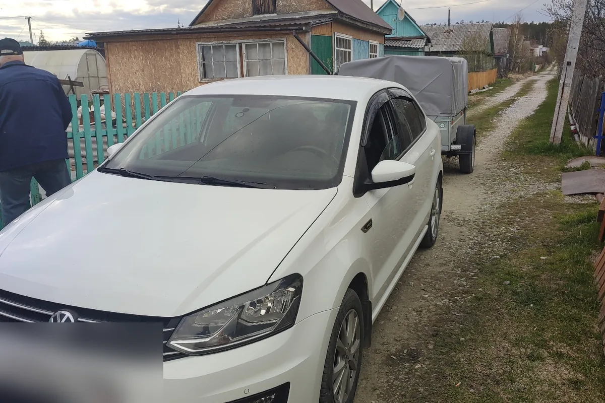Volkswagen Polo седан после замены ремня ГРМ