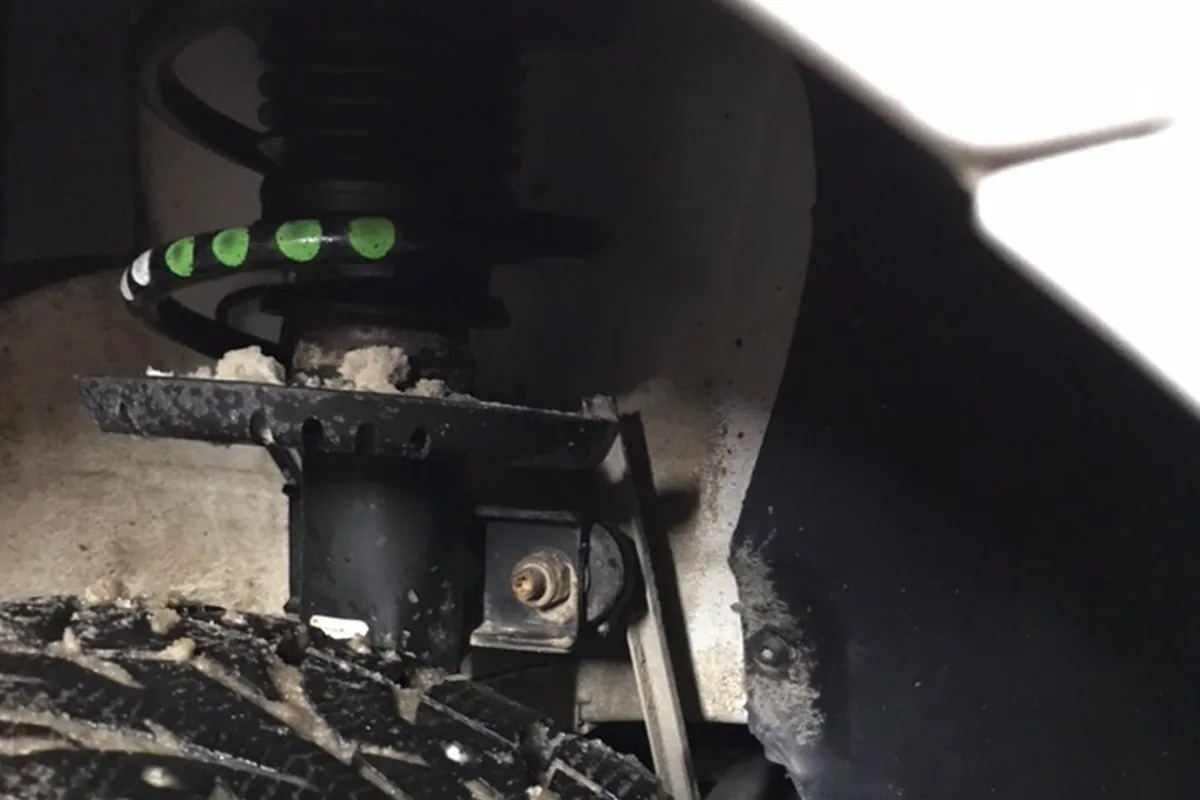 Стойка стабилизатора на передней стойке Volkswagen Polo