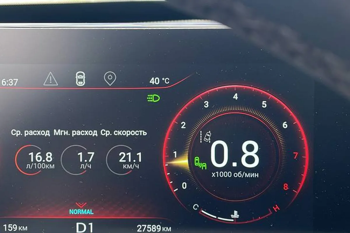 Расход 16,8 л на 100 км в сильный мороз у Exeed LX